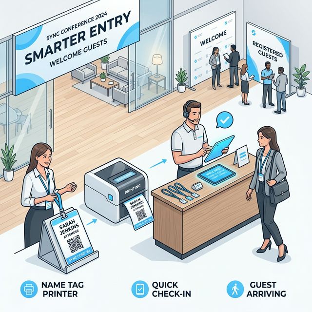 Oversikt over en smidig innsjekks-flyt